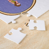 Meisje V Guy grappig design - Legpuzzel (Zijkant)