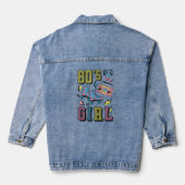 Meisje van 80 denim jacket (Achterkant)