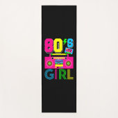 Meisje van 80 yogamat