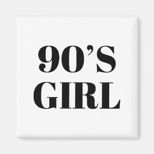 Meisje van 90 magneet