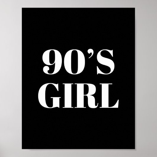 Meisje van 90 poster (Voorkant)