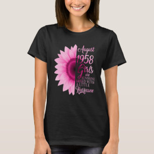 Meisje van augustus 1958: 64 jaar zonneschijn geme t-shirt
