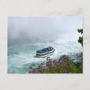 Meisje van de Boot van de Mist bij Niagara Briefkaart