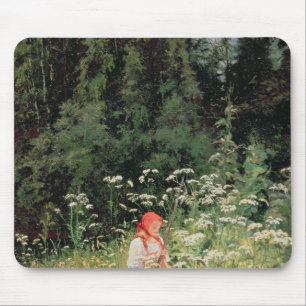 Meisje van de wilde bloemen, 1880 muismat