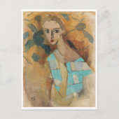 Meisje van Eydtkuhne, H.Schjerfbeck Briefkaart (Voorkant)