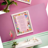 Meisje van Goo Poem Snoep Vermiste Tanden Tandarts Poster