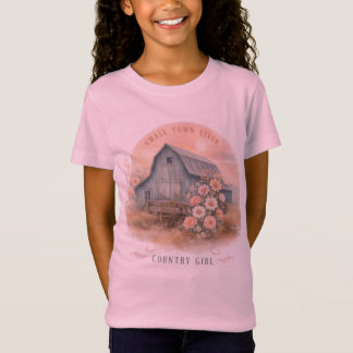 Meisje van het platteland t-shirt
