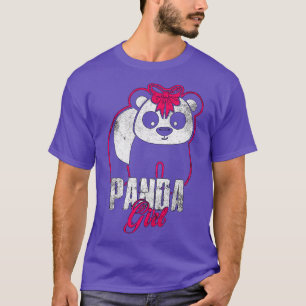Meisje van Pandas Panda Girl T-shirt