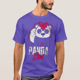 Meisje van Pandas Panda Girl T-shirt