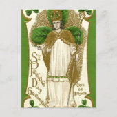  meisje van Saint Patrick's Day Briefkaart (Voorkant)