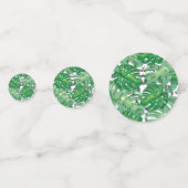 Meisje Verjaardag I Doop Leeuw gepersonaliseerd Confetti (Achterkanten)