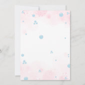 Meisje Verjaardag Spa en Make-up Kaart (Achterkant)