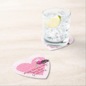 Meisje verliefd kartonnen onderzetters (Insitu)