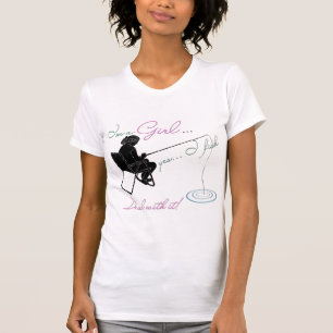Meisje Vist Vertaling Vist Gear T-shirt