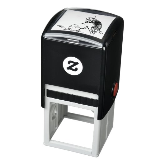 meisje vrouw zelfinktende stempel (Product)