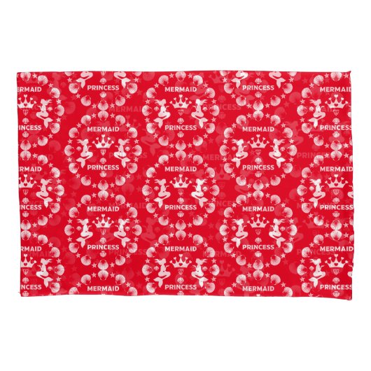 Meisje Zeemeermin Prinses Kussensloop (Voorkant)