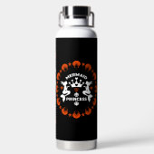 Meisje Zeemeermin Prinses Waterfles (Achterkant)