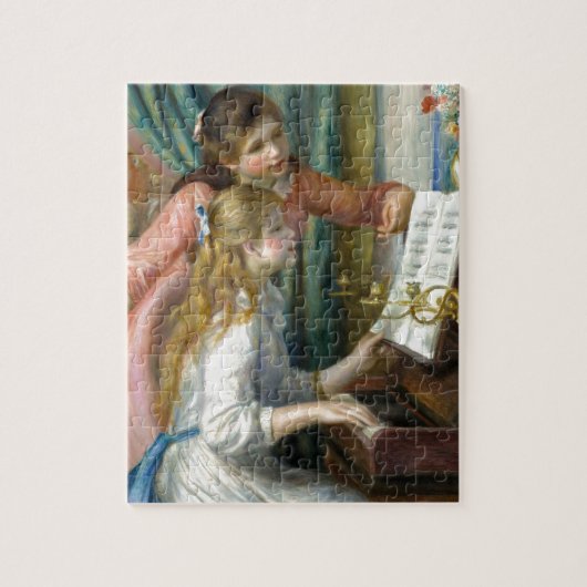 Meisjes aan de Piano Legpuzzel (Verticaal)