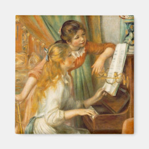 Meisjes aan de Piano Magneet