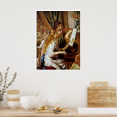 Meisjes aan de Piano Poster (Keuken)
