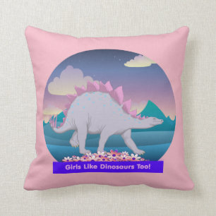 Meisjes als Dinosaurussen ook! Kussen