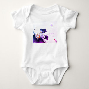 MEISJES BABY LICHAAMDRAGON FLY FLOWERS DICHTE NAAM ROMPER