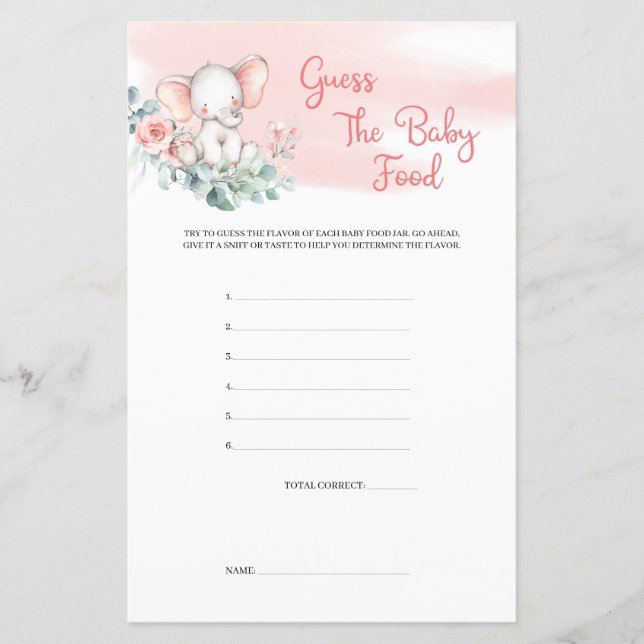 Meisjes Baby olifant Eucalyptus raden het Baby (Voorkant)