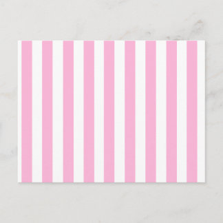 Meisjes Baby Roze Solid Stripes Patroon Briefkaart