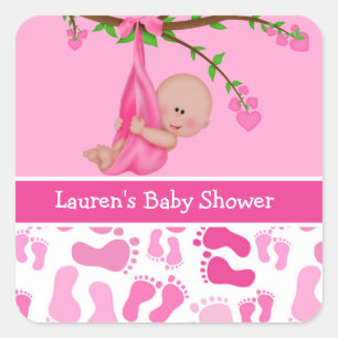 Meisjes Baby shower Stickers