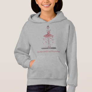 Meisjes ballerina danseres ballet sweatshirt