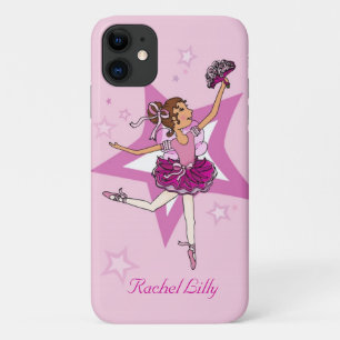 Meisjes ballerina donker haar genaamd iPhone 11 hoesje