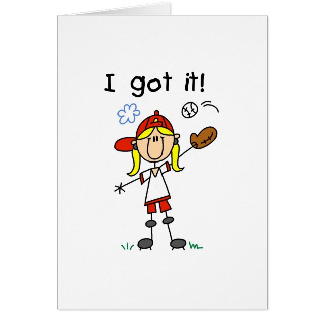 Meisjes Baseball die ik heb. (Voorkant)