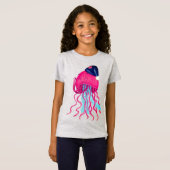 Meisjes' Basic T-Shirt (Voorkant volledig)