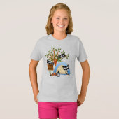 Meisjes' Basic T-Shirt (Voorkant volledig)