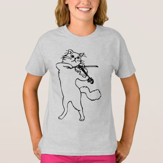 Meisjes' Basic T-Shirt (Voorkant)