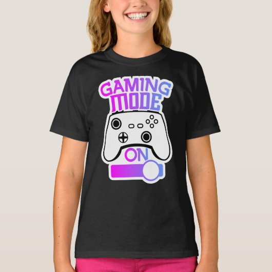 Meisjes' Basic T-Shirt (Voorkant)