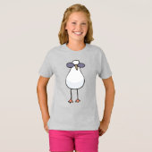 Meisjes' Basic T-Shirt (Voorkant volledig)