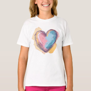 Meisjes' Basic T-Shirt