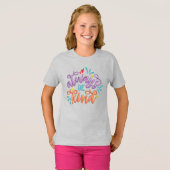 Meisjes' Basic T-Shirt (Voorkant volledig)