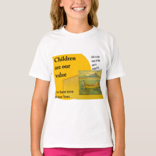 Meisjes' Basic T-Shirt
