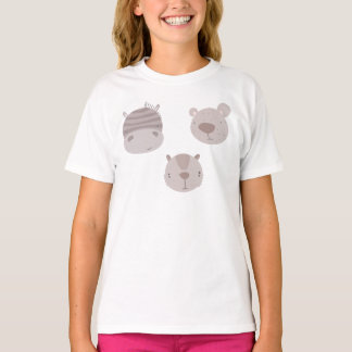 Meisjes' Basic T-Shirt