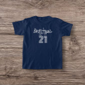 Meisjes Basketbal Basic T-shirt
