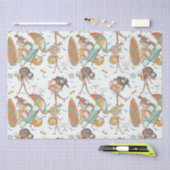 Meisjes Beach Party Tissuepapier (Craft)