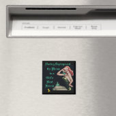 Meisje's beste vriend magneet (Insitu (Vaatwasser))