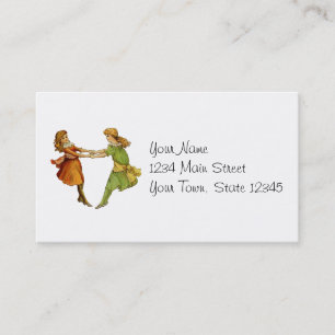 Meisjes Beste vrienden Visitekaartje