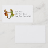 Meisjes  Beste vrienden Visitekaartje (Voorkant / Achterkant)