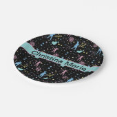 Meisjes Boogschieten - Girly Hearts Stars Archer Papieren Bordje (Gekanteld)