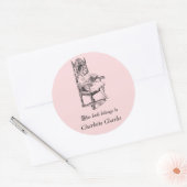  Meisje's Bookplate Stickers (Envelop)
