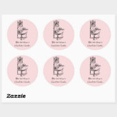  Meisje's Bookplate Stickers (Vel)