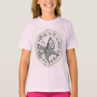 Meisjes Butterfly T-Shirt